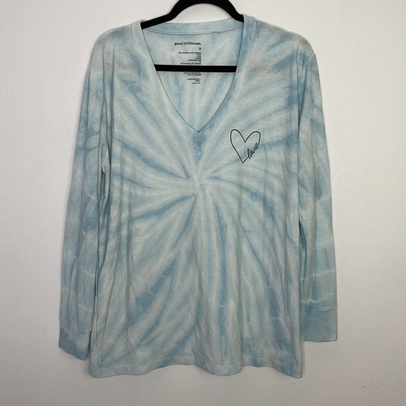 GOOD HYouman the Robin long sleeve tee in love in heart - Picture 4 of 10